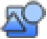 Icon of a square, a circle and a triangle